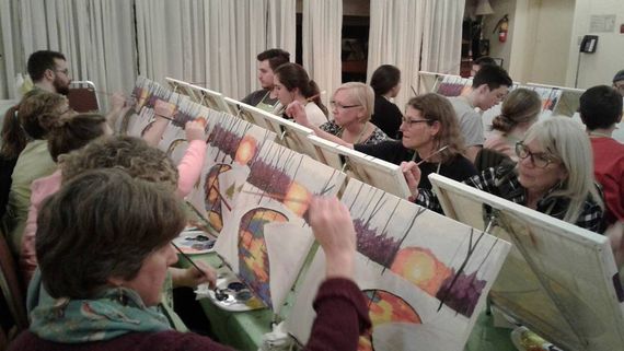 paint night